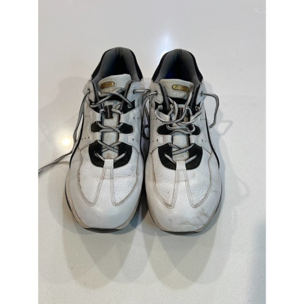 FootJoy Golf Sneaker Mens 13‎ White Black Spiked Athletic Shoes 56732